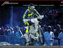 Tablet Screenshot of powersports.fr